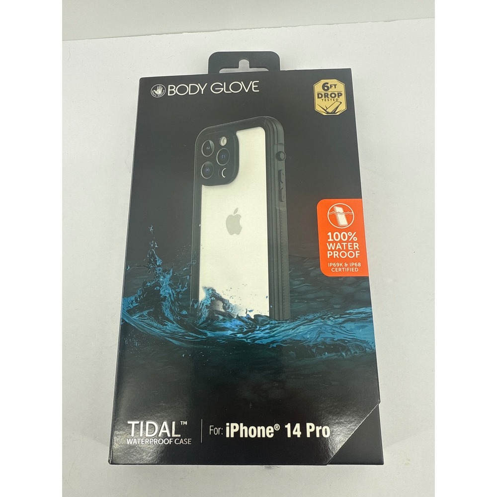 Body Glove Tidal Waterproof Case for iPhone 14 Pro 6ft Drop Protection